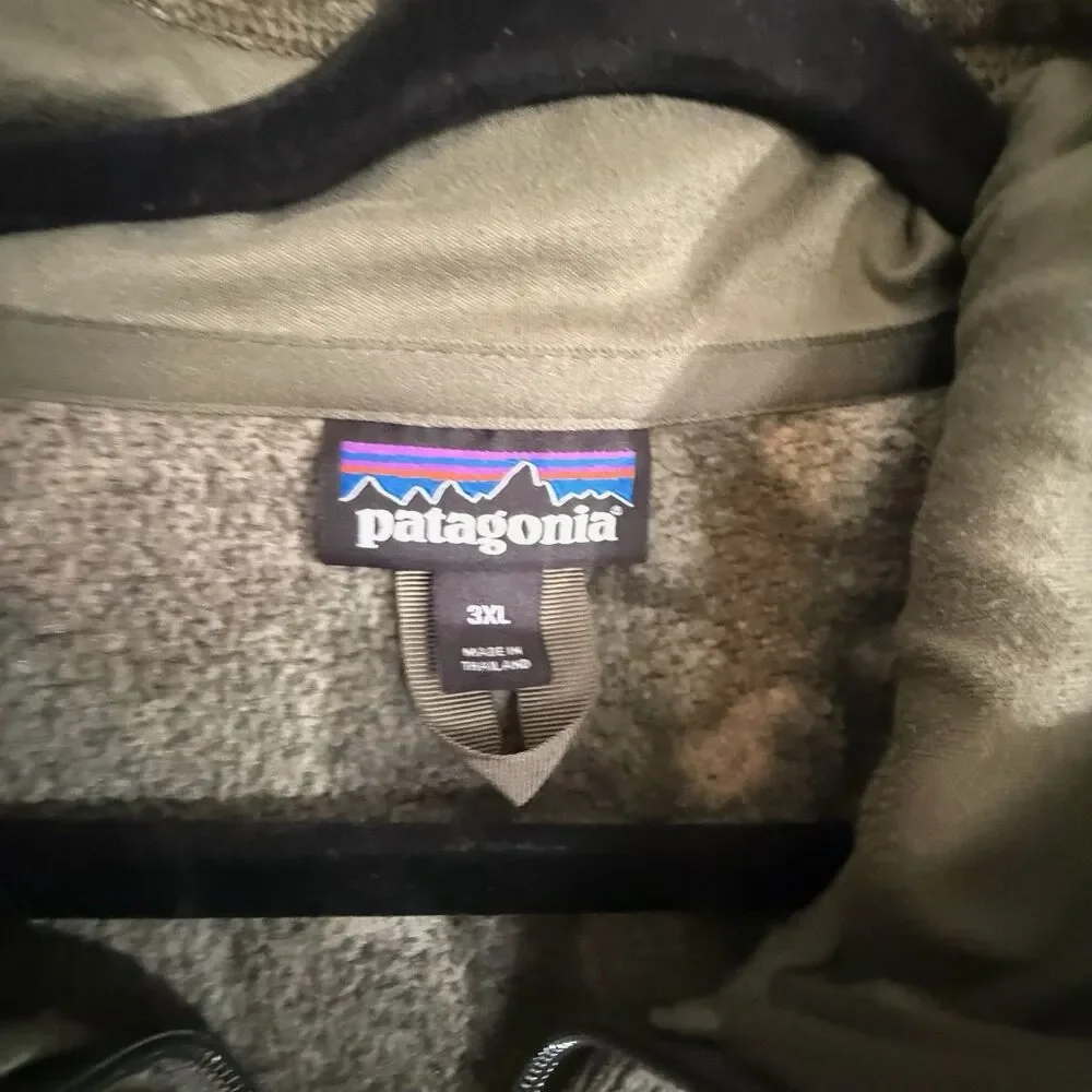 Patagonia Better Sweater 1/4 Zip Fleece Mens 3XL Camo Hunting STY25523 P20